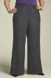 New Plus size comfy slimming Grey flare pants 14 to 18