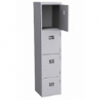 PRESTON Steel Locker 4D - Light Grey