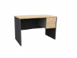 MATIX Drawer Table 2D - Beech Colour - 1500(W) x 600(D) x  760(H)