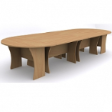 WINWOOD Oval Meeting Table V1