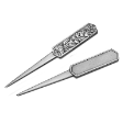 TUMASEK PEWTER ORCHIDS Letter Opener