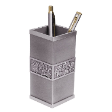 TUMASEK PEWTER ORCHIDS Pen Holder 2548