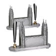 TUMASEK PEWTER PETRONAS TWIN TOWER Memo / Pen Holder