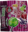 Big Top Mixed Fruits Lollipops in Packet 1