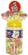 Big Top More Sour pops Lollipops in Jar