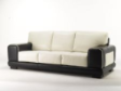 Horestco Black and White Sofa Set - HD7544