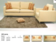 Horestco Contemporary Sandy brown Sofa Set - HD2019