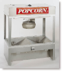 Newvos 32 oz. Diplomat Self-Serve 4' Counter and Floor Model Popper - Popcorn Machine