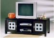 Hen Hin Padini 5' TV Rack with Glass Door - Wenge