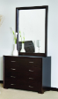 Hen Hin Armani 4 Drawer Dressing Table & Mirror