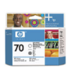 C9410A - HP Inkjet Cartridge C9410A (70) Gloss Enhancer and Grey Printhead