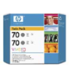 CB341A - HP Inkjet Cartridge CB341A (70) Grey Twin Pack (2 x 130ML)