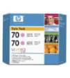 CB346A - HP Inkjet Cartridge CB346A (70) Light Magenta Twin Pack (2 x 130ML)