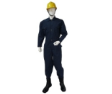 Nomex IIIA Flame Retardant Coverall With Reflective Stripe on Back