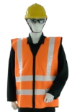 Safetyware Polyester High Visibility 4RS Safety Vest (Heavy Duty)