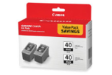 0615B033AA - Canon PG-40 TWIN PACK Ink Cartridge