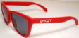 OAKLEY FROGSKINS MATTE RED LIMITED EDITIONS EYE-WEAR SUNGLASSES