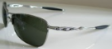 OAKLEY CROSSHAIR POLISHED CHROME WITH GREY LENS EYE-WEAR SUNGLASSES