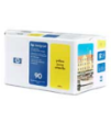 C5081A - HP Inkjet Cartridge C5081A (90) Yellow Value Pack (Printhead, Cleaner & Ink 400ml)