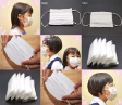 50pcs/pack Children's 3-ply Ear Loop Disposable Face Mask