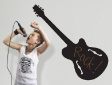 Rock Star Chalkboard Wall Decal