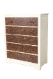 Chest of 5 Drawers Coconut Shell Collection