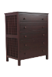 Chest of 5 Drawers Natural Collection