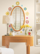 Graphic Floral Vinyl Wall Deco Sticker