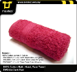 100% Cotton Bath, Hand, Face Towel - Dark Red