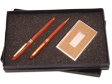 PEN SET 13 - Wooden Roller Pen, Wooden Ball Pen, Name Card Case