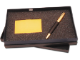 PEN SET 24 - Name Card Case, Metal Ball Pen 902