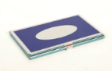 ALUMINIUM CARD HOLDER BLUE 5