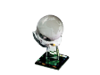 CRYSTAL GLOBE WITH HANDLE (SMALL)