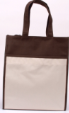 SHOPPING FANCY BAG - BROWN/ BEIGE