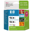 CC622AA - HP Inkjet Cartridge CC622AA (94) Black Twin Pack