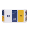 C4848A - HP Inkjet Cartridge C4848A (80) Yellow 350ml