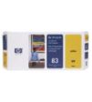 C4963A - HP Inkjet Cartridge C4963A (83) Yellow UV Printhead and Printhead Cleaner