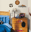 Let's Play Ball! Vinyl Wall Deco Sticker