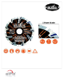 Pro Laser Welded Saw Blades (MK-W-980A) - by Mr. Mark Tools