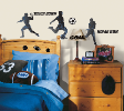 Sports Silhouettes Vinyl Wall Deco Sticker