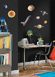 Space Travel Vinyl Wall Deco Sticker