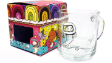 4 x Coffee Glass / Mug Gift Ideas With Boxed (C25)