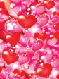 30 x Decorative Valentines Day Wrapping paper (WP980)