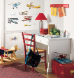 Vintage Planes Vinyl Wall Deco Sticker