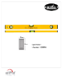 300 mm Standard Builders Level (MK-9022-30) - by Mr. Mark Tools