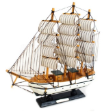 Wooden Ship Medium 1 - Figurine by S&J