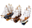 Wooden Ship Small - Figurine by S&J