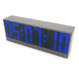 Grey LED Clock (Blue Light) - Clock by S&J