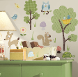 Woodland Animals Vinyl Wall Deco Sticker