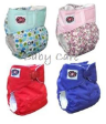 Cloth Diapers Promotion Set Mix Velcro Plain and Design (4pcs)